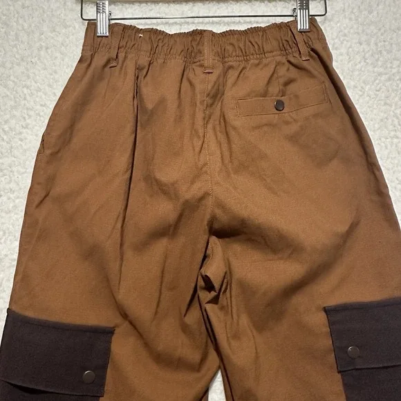 Nike Pants Womens XS Brown Air Jordan Essential Utility Cargo Loose Fit Joggers - Picture 9 of 16